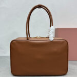 Miumiu Leather Top-handle Bag 5BB117